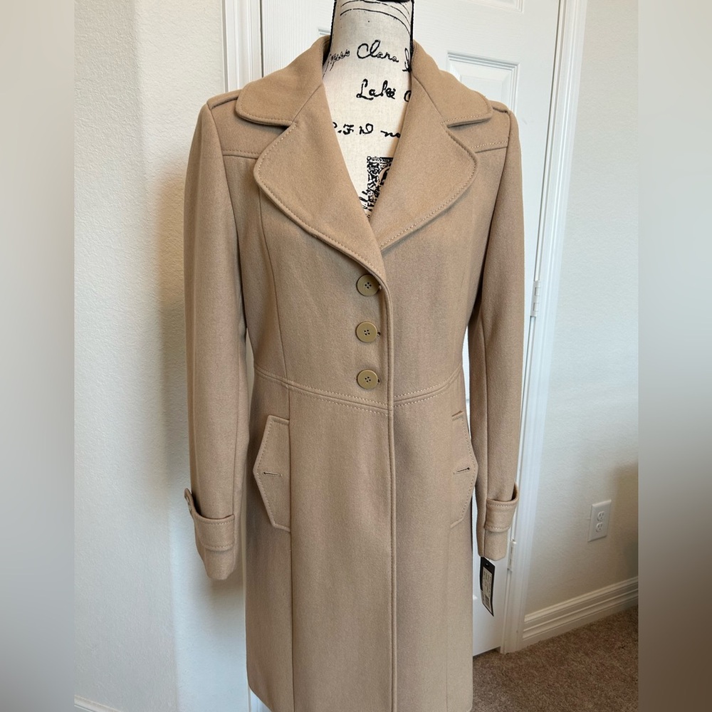 Gorgeous NWT  Camel Coat